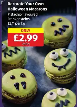 Aldi Halloween Macarons offer