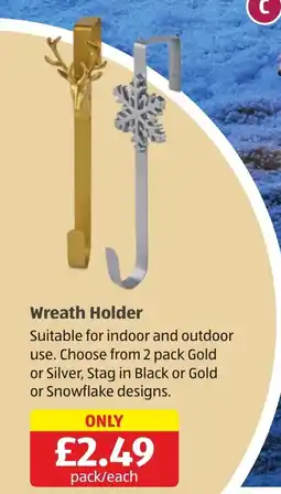 Aldi Wreath Holder offer