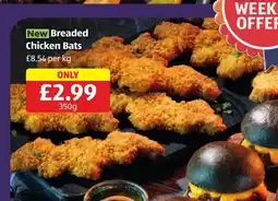 Aldi Breaded Chicken Bats offer
