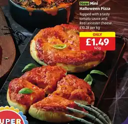 Aldi Mini Halloween Pizza offer
