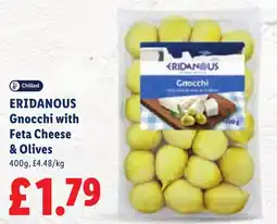 Lidl Eridanous gnocchi with feta cheese & olives offer