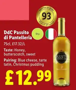 Lidl DdC Passito di Pantelleria offer