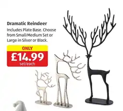 Aldi Dramatic Reindeer offer