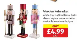 Aldi Wooden Nutcracker offer