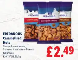 Lidl Eridanous caramelised nuts offer