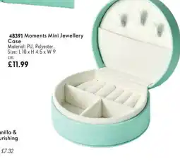 Oriflame Moments mini jewellery case offer