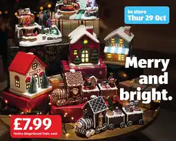 Aldi Festive Gingerbread Train offer