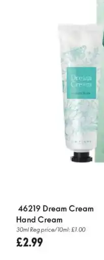 Oriflame Dream Cream Hand Cream offer