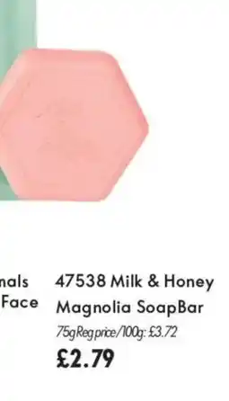 Oriflame Milk & Honey Magnolia SoapBar offer