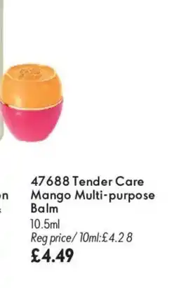 Oriflame Tender Care Mango Multi-purpose Balm offer