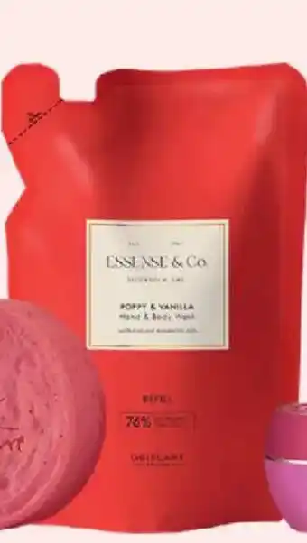 Essense & Co. Poppy & Vanilla Hand & Body Wash Refill