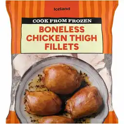 Iceland Iceland Boneless Chicken Thigh Fillets 600g offer