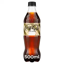 Iceland Coca-Cola Zero Sugar Holiday Creamy Vanilla 500ml Bottle offer