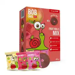 Costco Bob Snail Fruit Rolls Mix, 420g offer