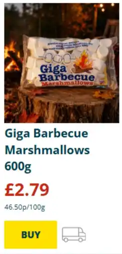 Home Bargains Giga Barbecue Marshmallows offer