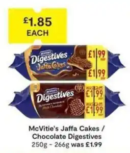 SuperValu McVitie's Jaffa Cakes / Chocolate Digestives offer