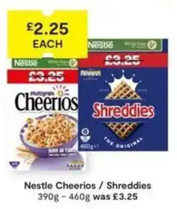 SuperValu Nestle cheerios / shreddies offer