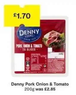 SuperValu Denny pork onion & tomato offer