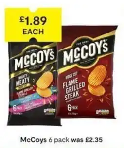 SuperValu McCoy's flame grilled steak offer