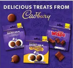 SuperValu Cadbury dairy milk buttons offer