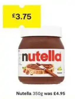 SuperValu Nutella offer