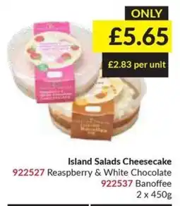Musgrave MarketPlace Island Salads Cheesecake offer