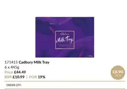 Musgrave MarketPlace Cadbury milk tray offer