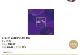 Musgrave MarketPlace Cadbury milk tray offer