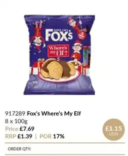Musgrave MarketPlace Fox's Where's My Elf offer
