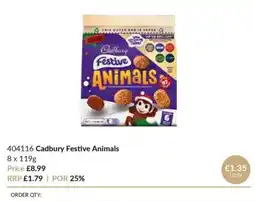 Musgrave MarketPlace Cadbury festive animals offer