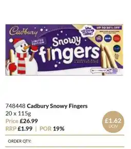 Musgrave MarketPlace Cadbury snowy fingers offer