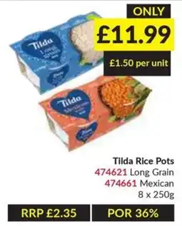 Musgrave MarketPlace Tilda rice pots offer