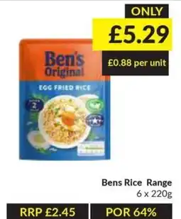 Musgrave MarketPlace Ben's Original Egg Fried Rice offer