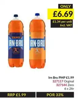 Musgrave MarketPlace Irn Bru Zero offer