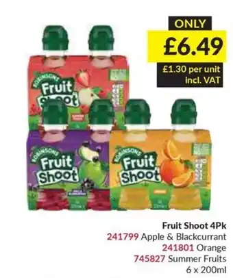 Robinsons Fruit Shoot