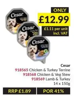 Musgrave MarketPlace Cesar chicken & turkey terrine offer