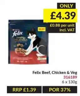 Musgrave MarketPlace Felix Beef, Chicken & Veg offer