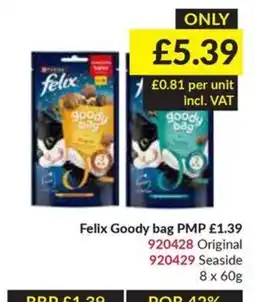 Musgrave MarketPlace Felix Goody bag offer