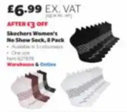 Costco Skechers women's no show sock offer