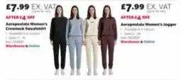Costco Aeropostale Women's Crewneck Sweatshirt offer