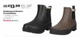 Costco Weatherproof Women's Fur Lined Boots offer