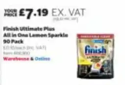 Costco Finish ultimate plus all in one lemon sparkle offer