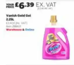 Costco Vanish Gold Gel offer