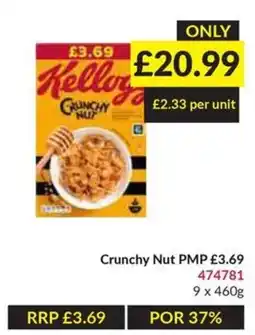 Musgrave MarketPlace Kellogg's crunchy nut offer
