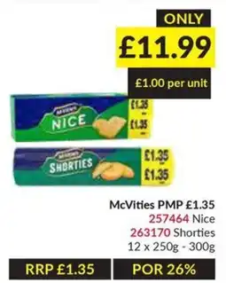 Musgrave MarketPlace McVities Nice Shorties offer