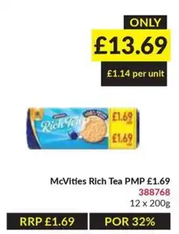 Musgrave MarketPlace McVities Rich Tea PMP offer