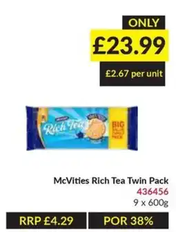 Musgrave MarketPlace McVities Rich Tea Twin Pack offer