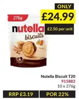 Musgrave MarketPlace Nutella biscuits offer
