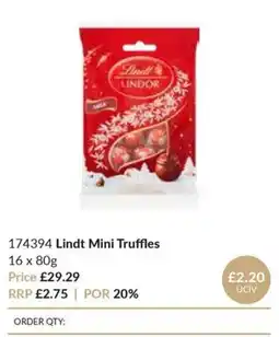 Musgrave MarketPlace Lindt mini truffles offer
