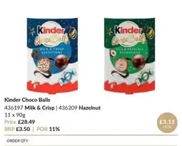 Musgrave MarketPlace Kinder Choco Balls offer